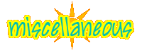 Miscellaneous